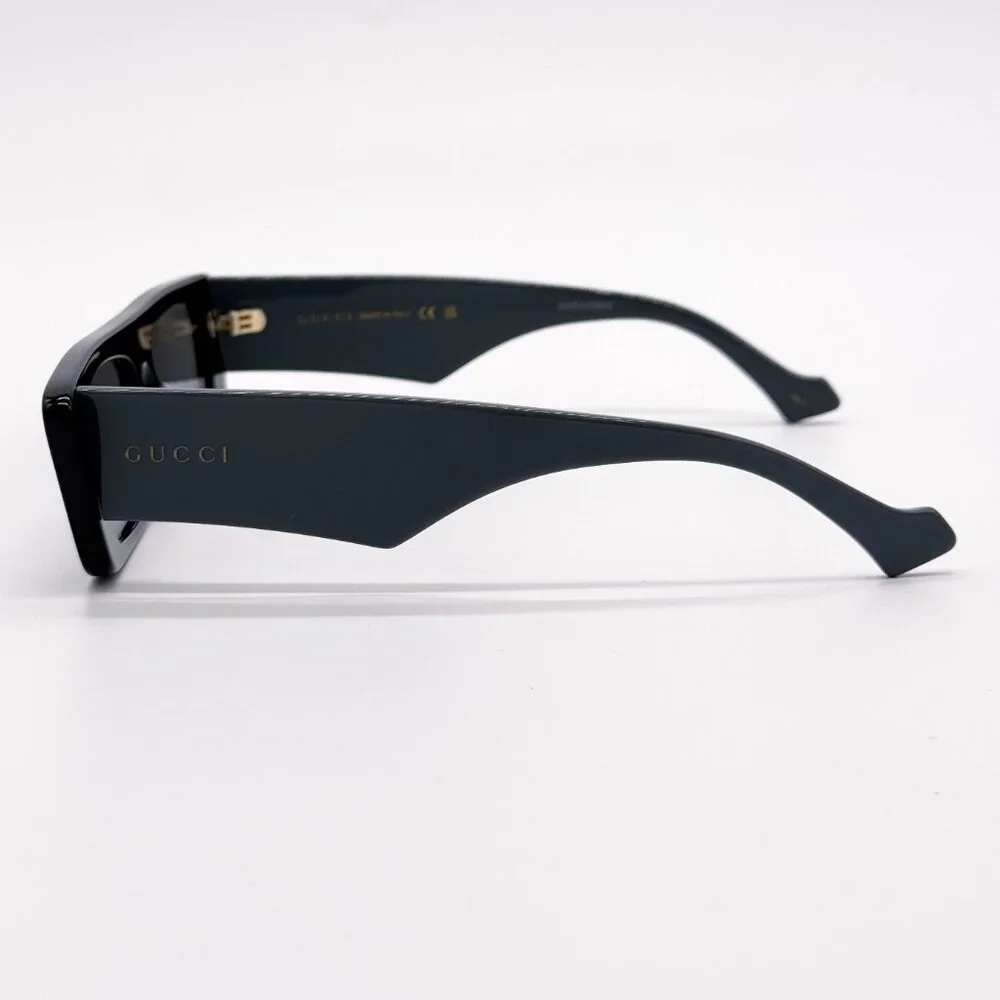NEW GUCCI GG1331S 005 BLACK SILVER UNISEX SUNGLASSES GUCCI - Picture 7 of 12